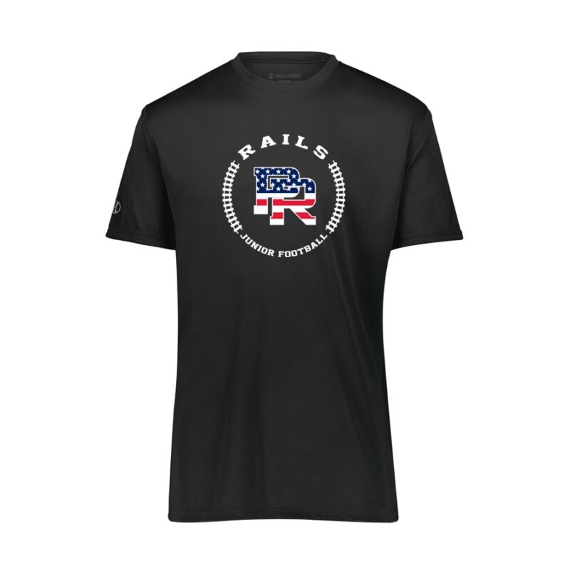 RJF Drifit Short Sleeve Tshirt - Black