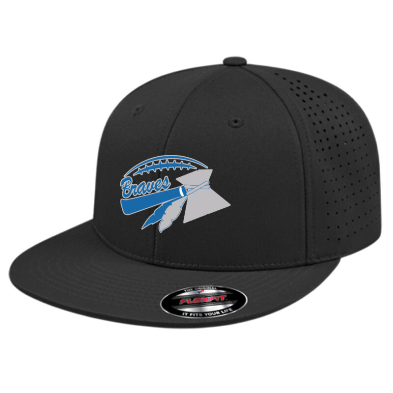 Braves FlexFit Hat 25 - Black