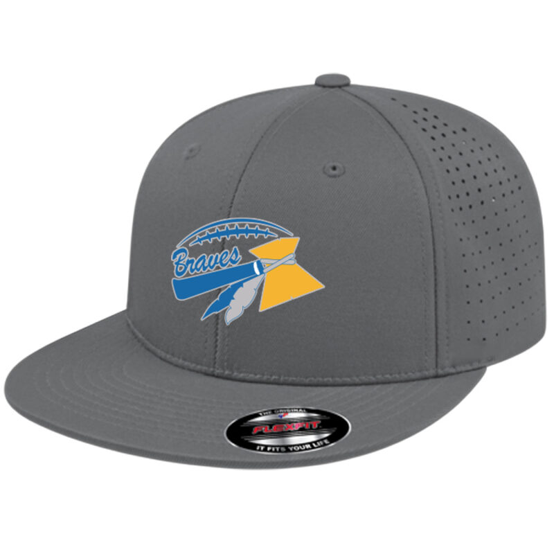 Braves FlexFit Hat 25 - Grey