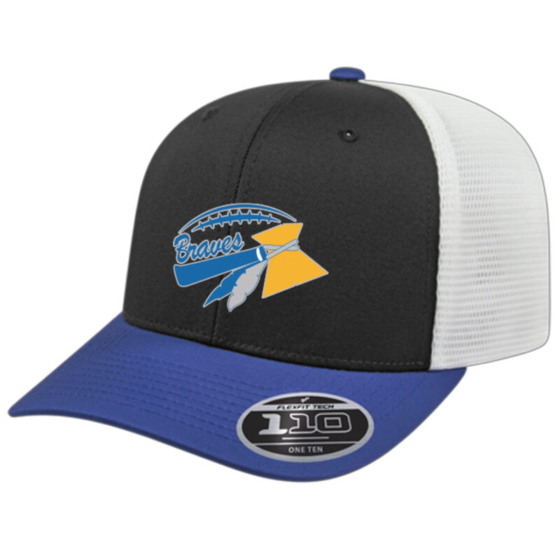 Braves Snapback Hat 25 – Royal and Black