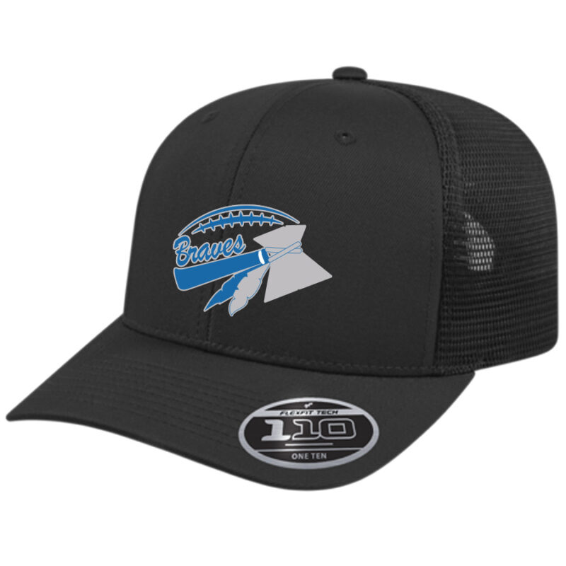 Braves Snapback Hat 25 – Black