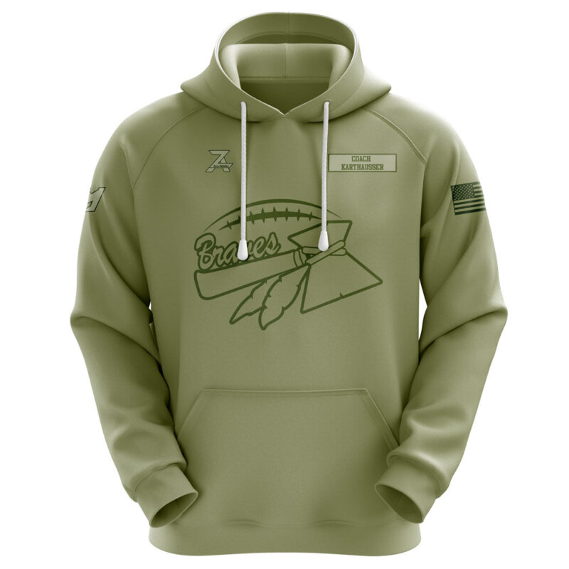 Braves True Pullover Hoodie - Green