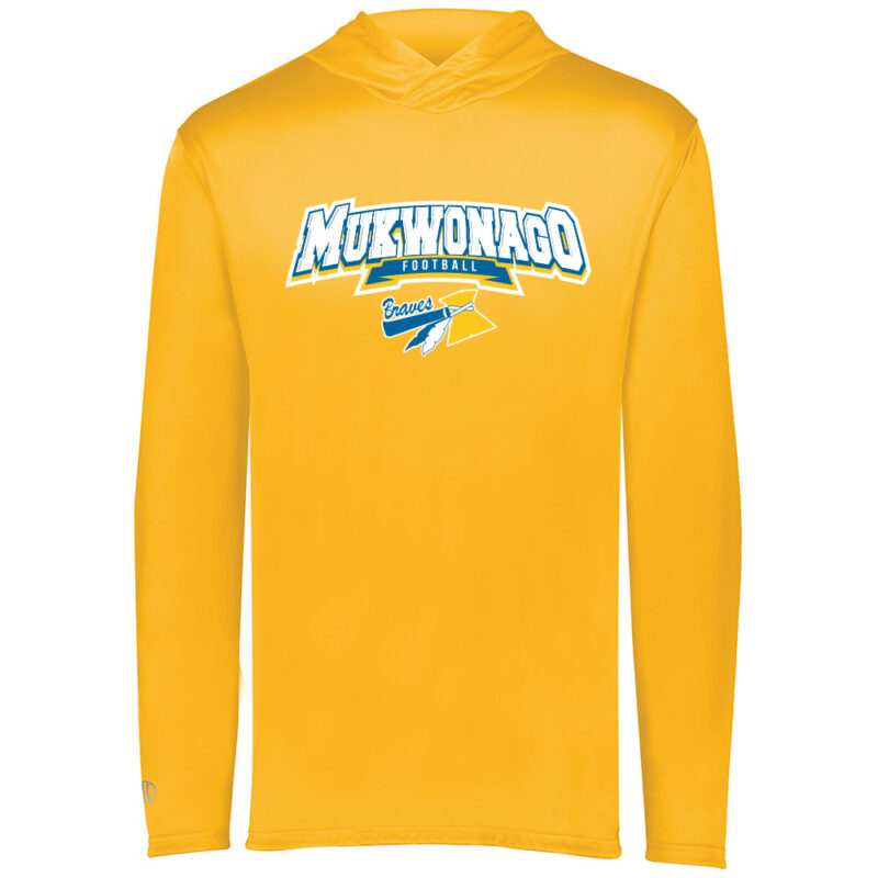 Braves Lightweight Hoodie - Gold