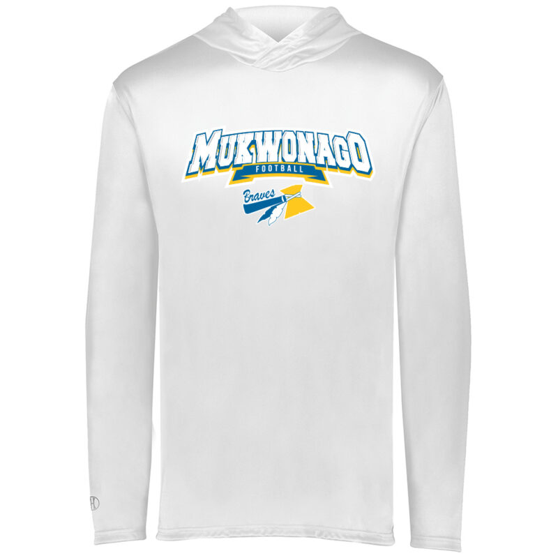 Braves Lightweight Hoodie - White