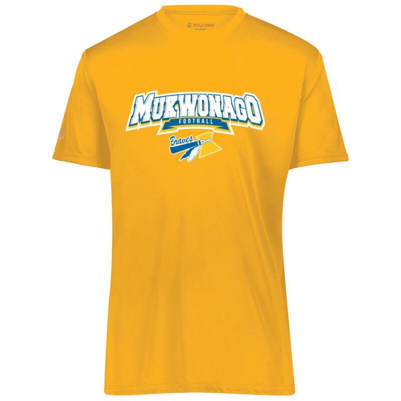 Braves Drifit Short Sleeve Tshirt - Gold