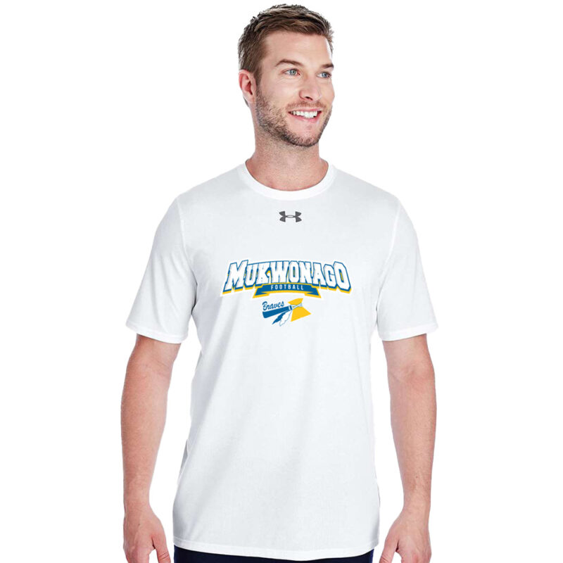 Braves Under Armour - Team Tech T-Shirt - White