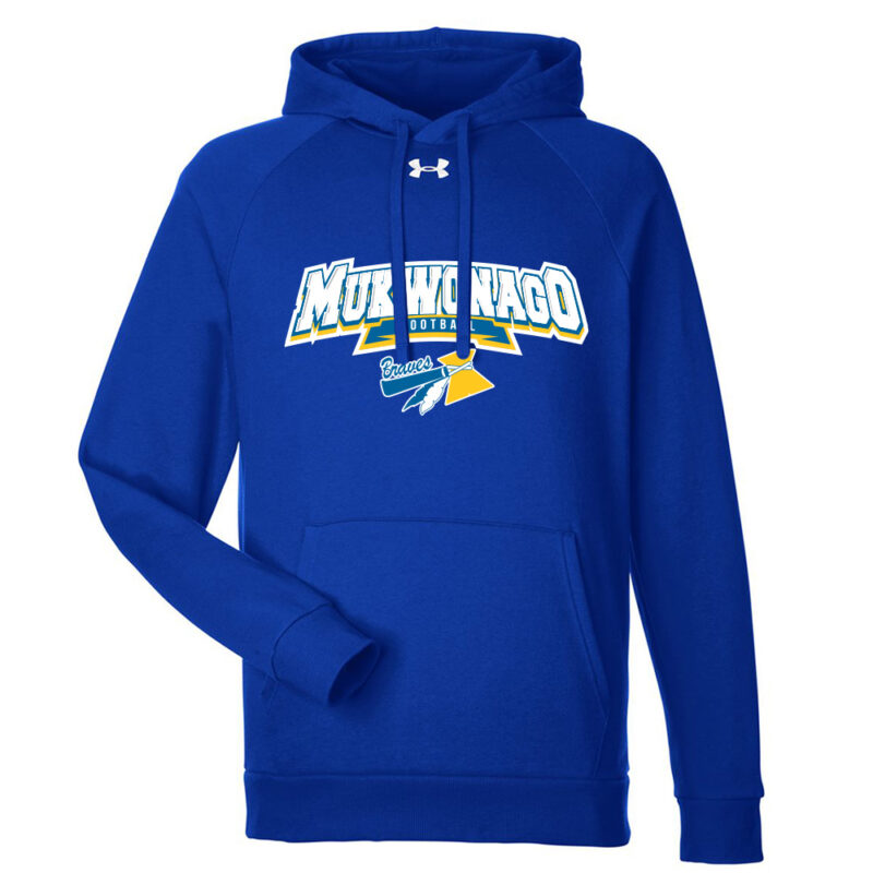 Braves Under Armour - Rival Fleece Hooded Sweatshirt - Royal