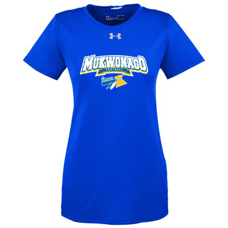 Braves Under Armour - Women's Team Tech T-Shirt - Royal